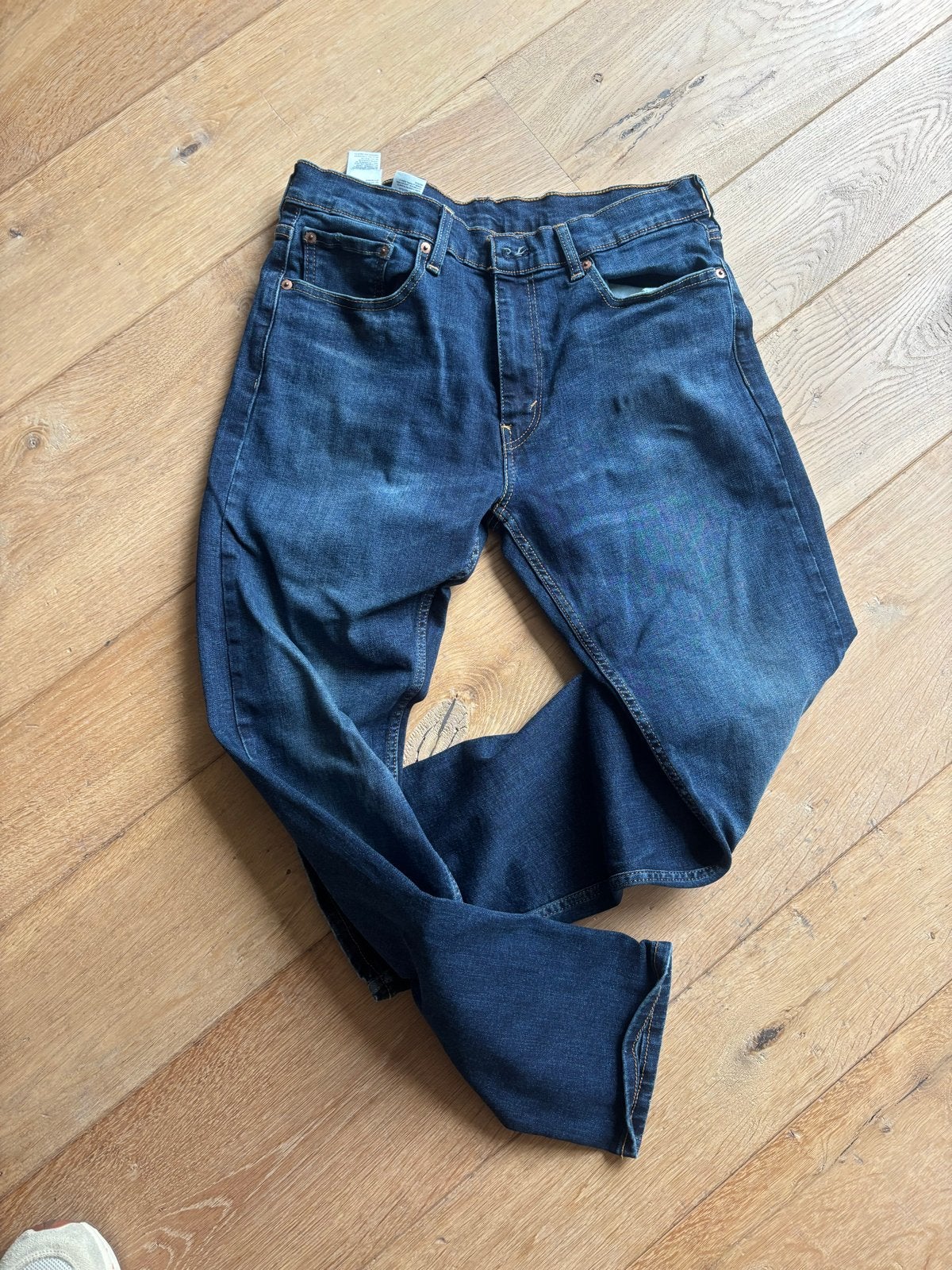 Levi's 502 Regular Taper Jeans - W33 L32, Ophalen of Verzenden, Zo goed als nieuw, Blauw, W33 - W34 (confectie 48/50)