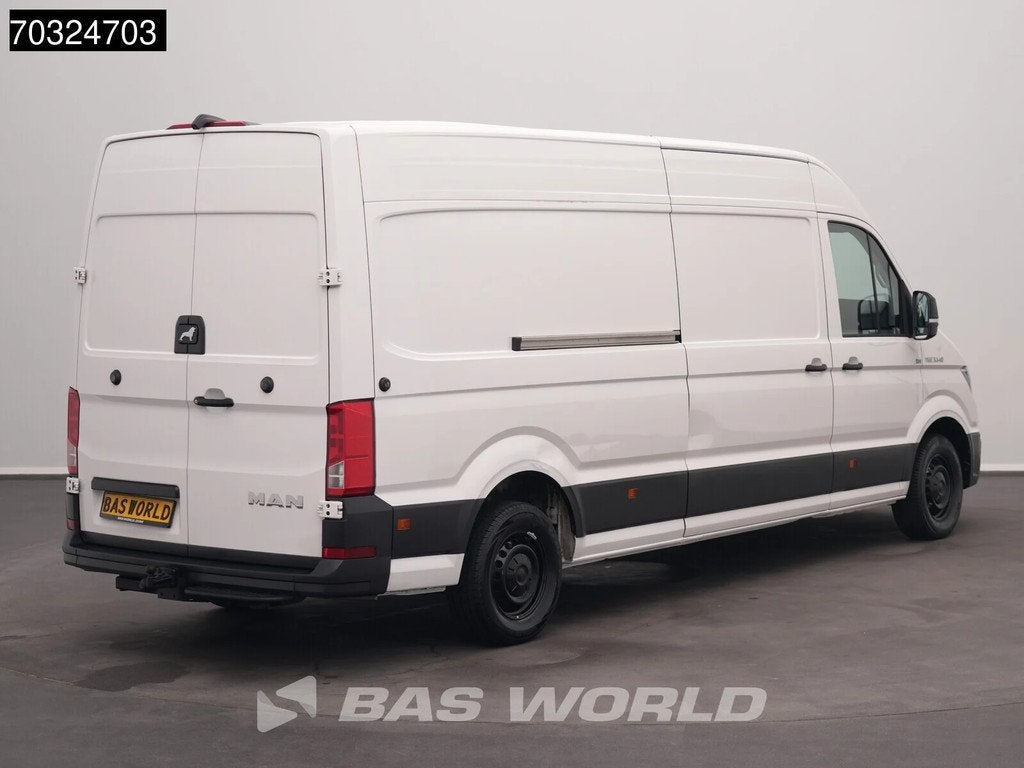 MAN TGE 3.140 Automaat L4H3 Trekhaak Airco Cruise Camera Euo, Automaat, Stof, Gebruikt, Euro 6