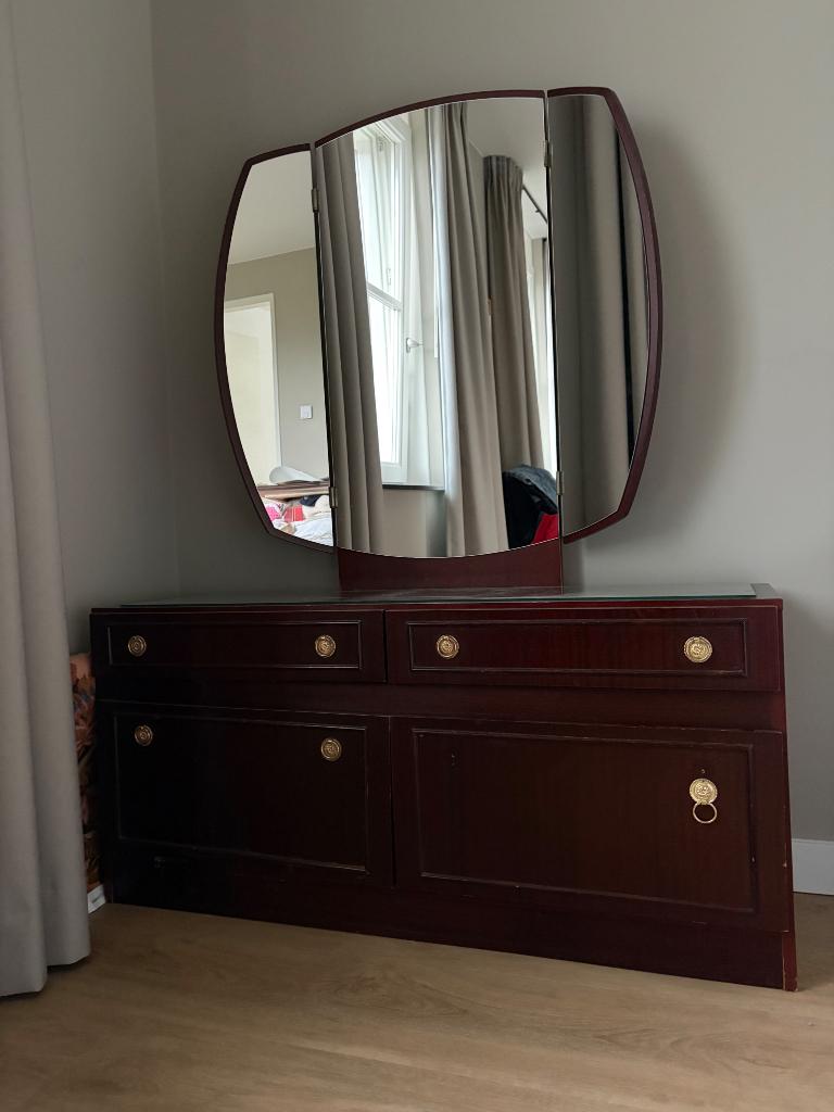 Kaptafel, Huis en Inrichting, Tafels | Kaptafels, Ophalen, Gebruikt, 50 tot 100 cm, Minder dan 100 cm