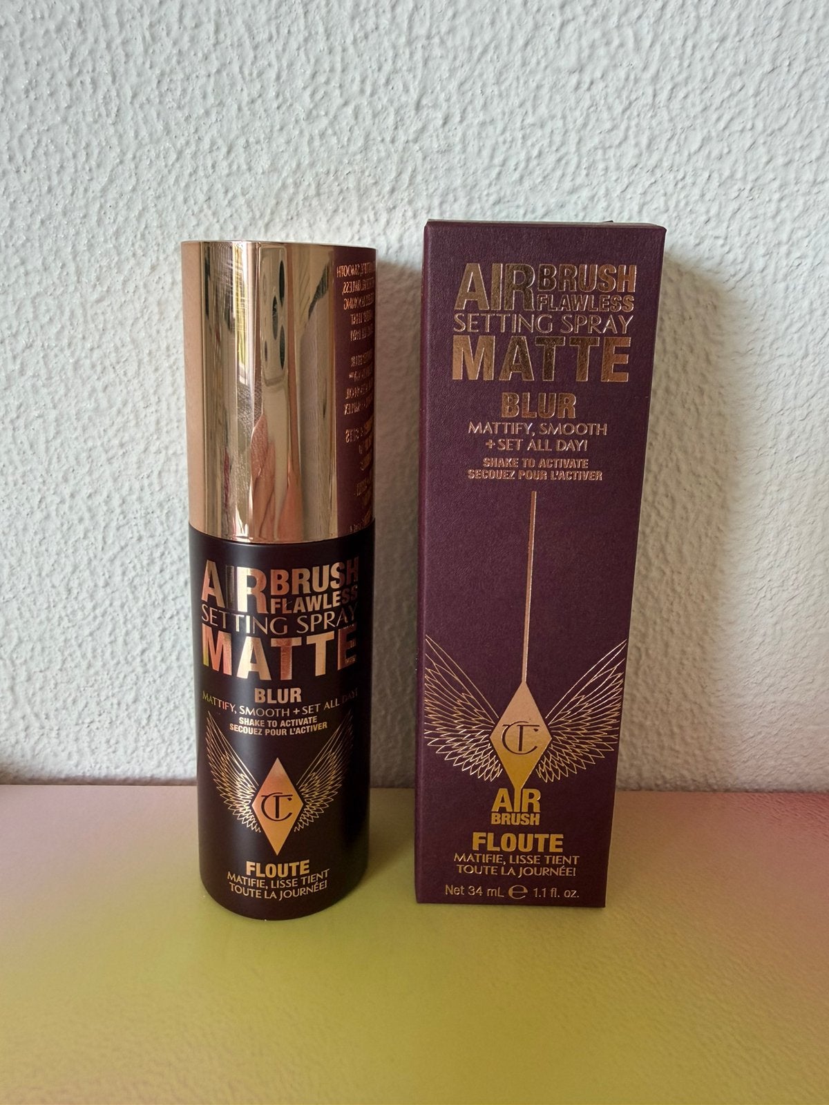 Charlotte Tilbury Airbrush Flawless Settingspray Matte Blur, Overige kleuren, Nieuw, Make-up, Verzenden