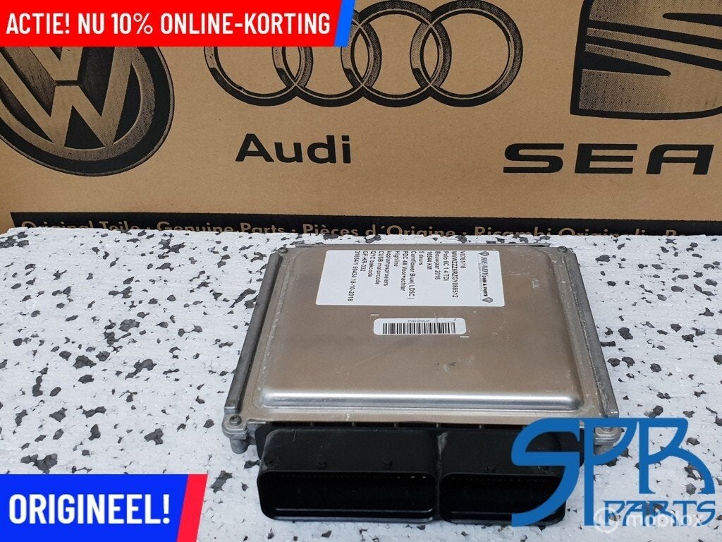 ECU Computer Motormanagement 1.4 TDI CUSB Polo 6C 04B907445, Auto-onderdelen, Gebruikt, Volkswagen, Ophalen of Verzenden, Volkswagen