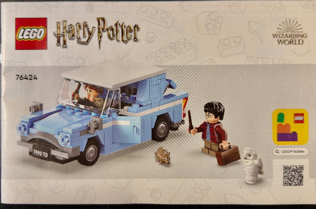 Lego 76424 Harry Potter Vliegende Ford Anglia, Verzenden, Lego, Harry Potter, Complete set