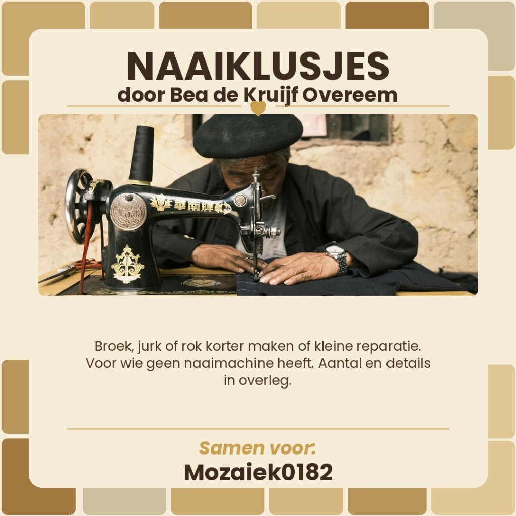Naaiklusjes, Eén persoon, Overige soorten, Overige typen
