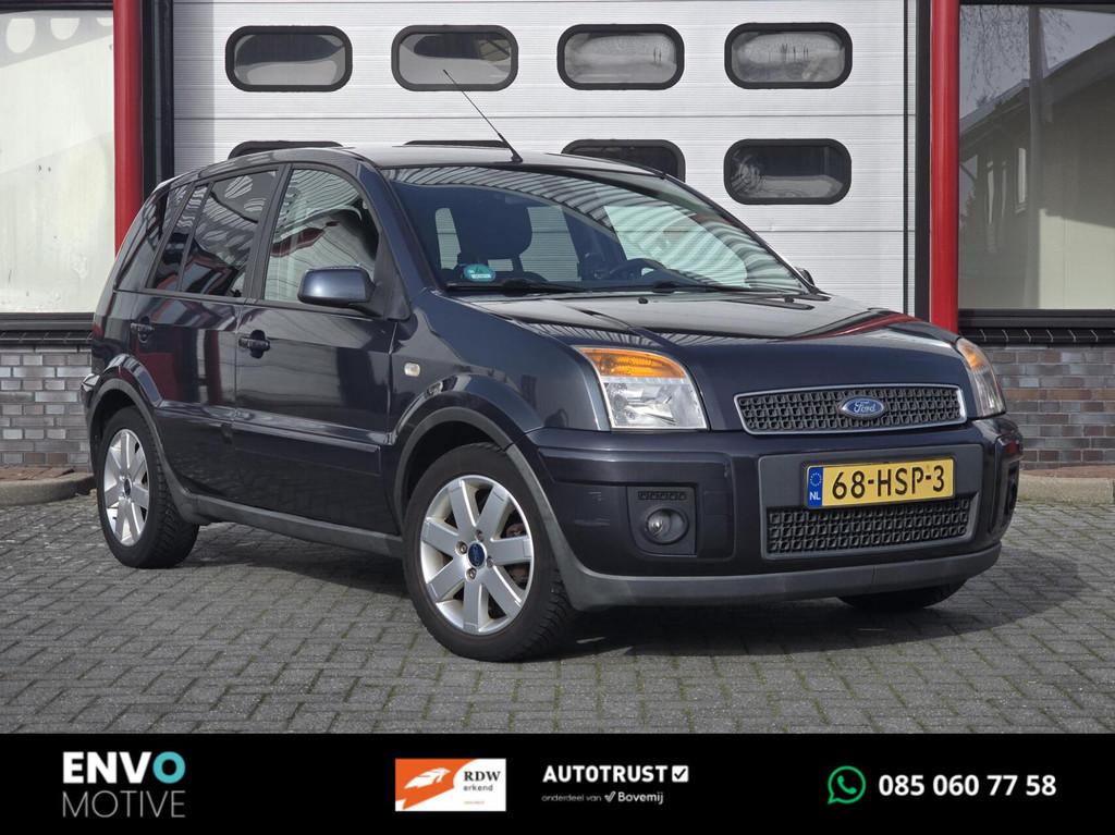 Ford Fusion 1.4-16V Futura Airco/LMV/Nieuwe APK, Voorwielaandrijving, Gebruikt, Multifunctioneel stuurwiel, 49 €/maand