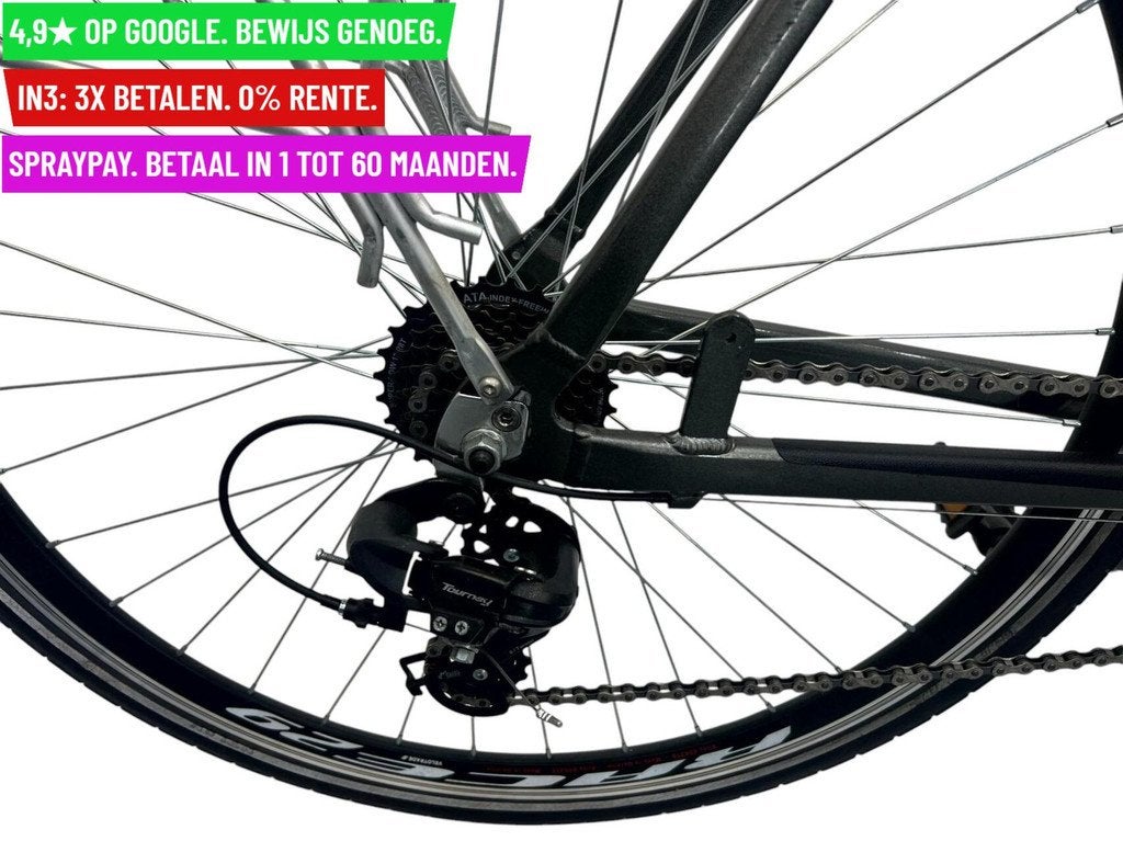 Herenfiets Merida Freeway 80 SX 28"/57cm/21ver - Garantie/Le, 9713 Bv Groningen, Gebruikt, Facebikenl@gmail.com, 53 tot 57 cm