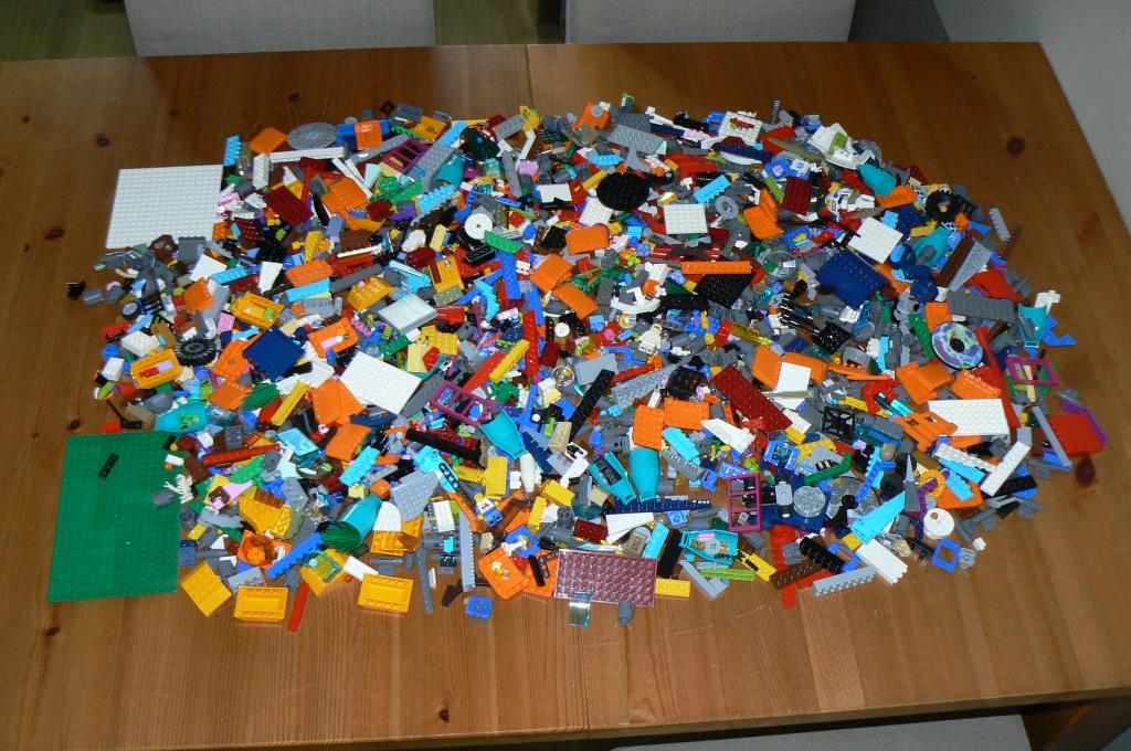 L1501 3,5 kg. echte lego, Ophalen of Verzenden, Zo goed als nieuw, Losse stenen, Lego