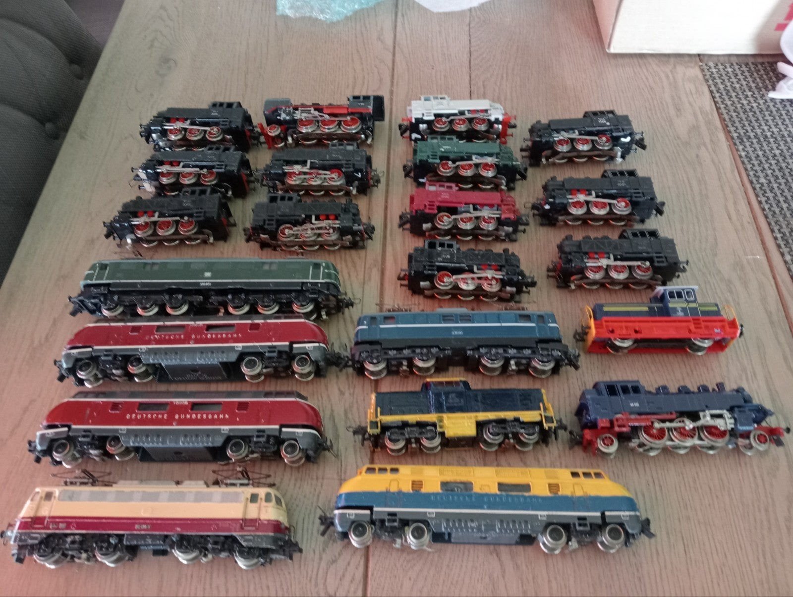Diverse modeltreinen en locomotieven - Grote  Trix collectie, Ophalen of Verzenden, Gebruikt, Gelijkstroom, Trix