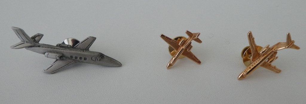 CESSNA CITATION speldjes, pins, luchtvaart, vliegtuig 3x, Ophalen of Verzenden, Zo goed als nieuw, Transport, Speldje of Pin