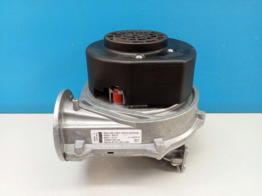 Ventilator met venturi Bosch Geiser HR 80005 (WTD27 AME) ebm, Niet ingevuld, Gebruikt, Cv-ketel of Combi-ketel, Niet ingevuld