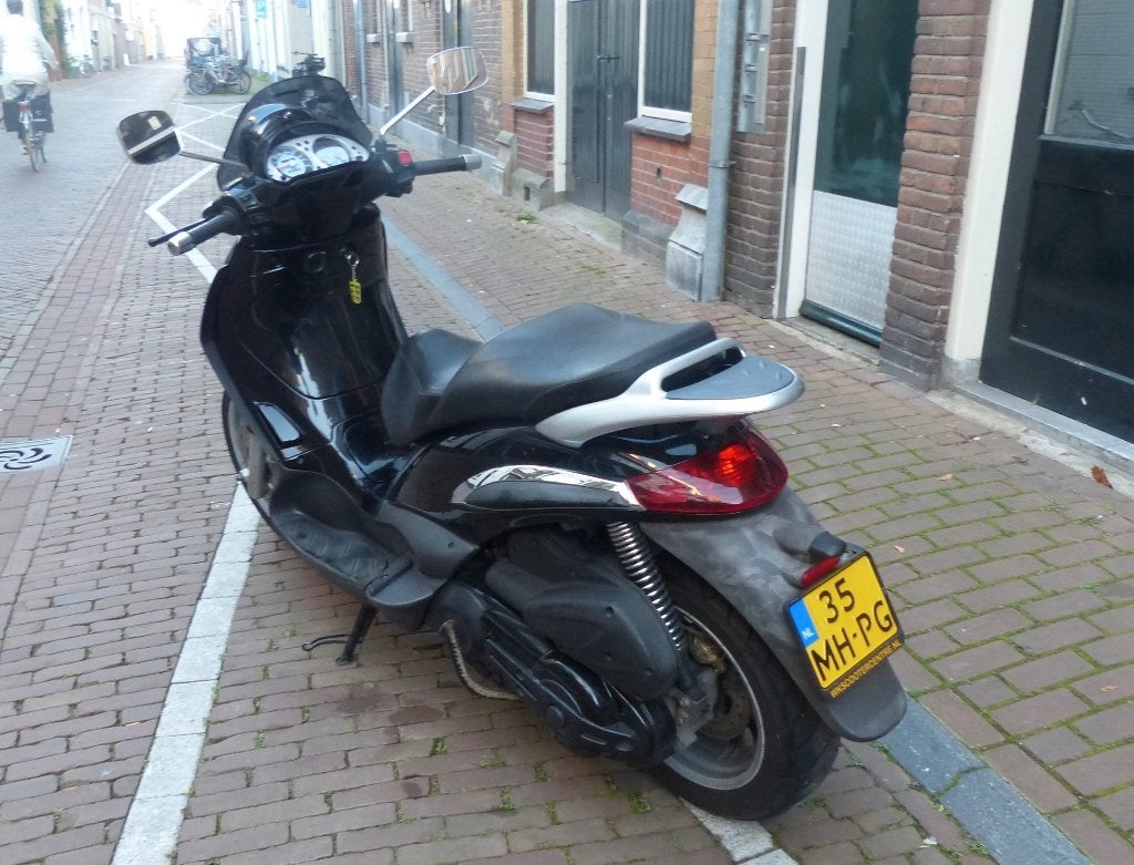 Piaggio Beverly 500 motorscooter., Ophalen, 2 cilinders, Meer dan 35 kW