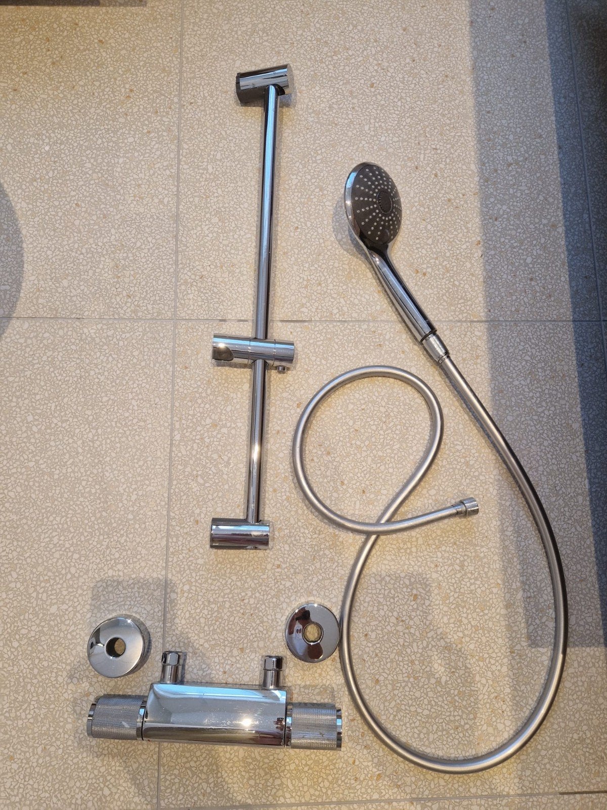GROHE doucheset chroom, Ophalen, Gebruikt, Douche