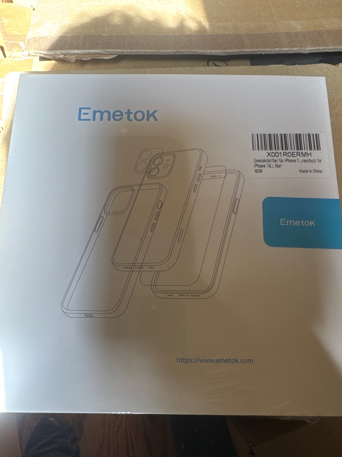 Emetok 4-in-1 Beschermset voor iPhone 11 (Klar), Telecommunicatie, Mobiele telefoons | Hoesjes en Frontjes | Apple iPhone, Kunststof