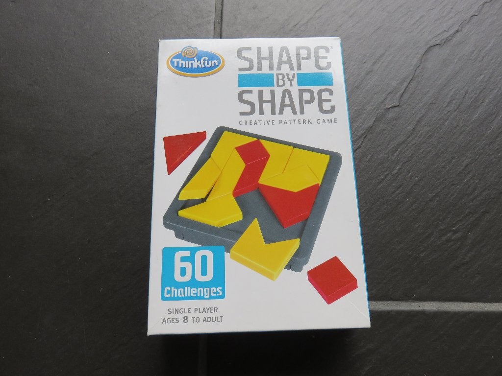 Thinkfun shape by shape, denkpuzzel vanaf 8 jaar mozaiek, Hobby en Vrije tijd, Denksport en Puzzels, Ophalen of Verzenden, Minder dan 500 stukjes