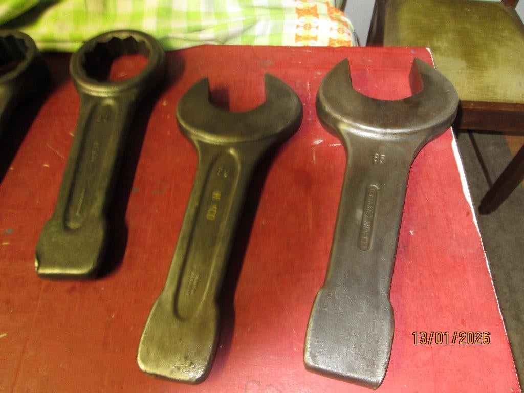 Te koop: Slagsleutels o.a. Gedore, Stahlwille, Doe-het-zelf en Verbouw, Gereedschap | Handgereedschap, Ophalen of Verzenden, Gebruikt