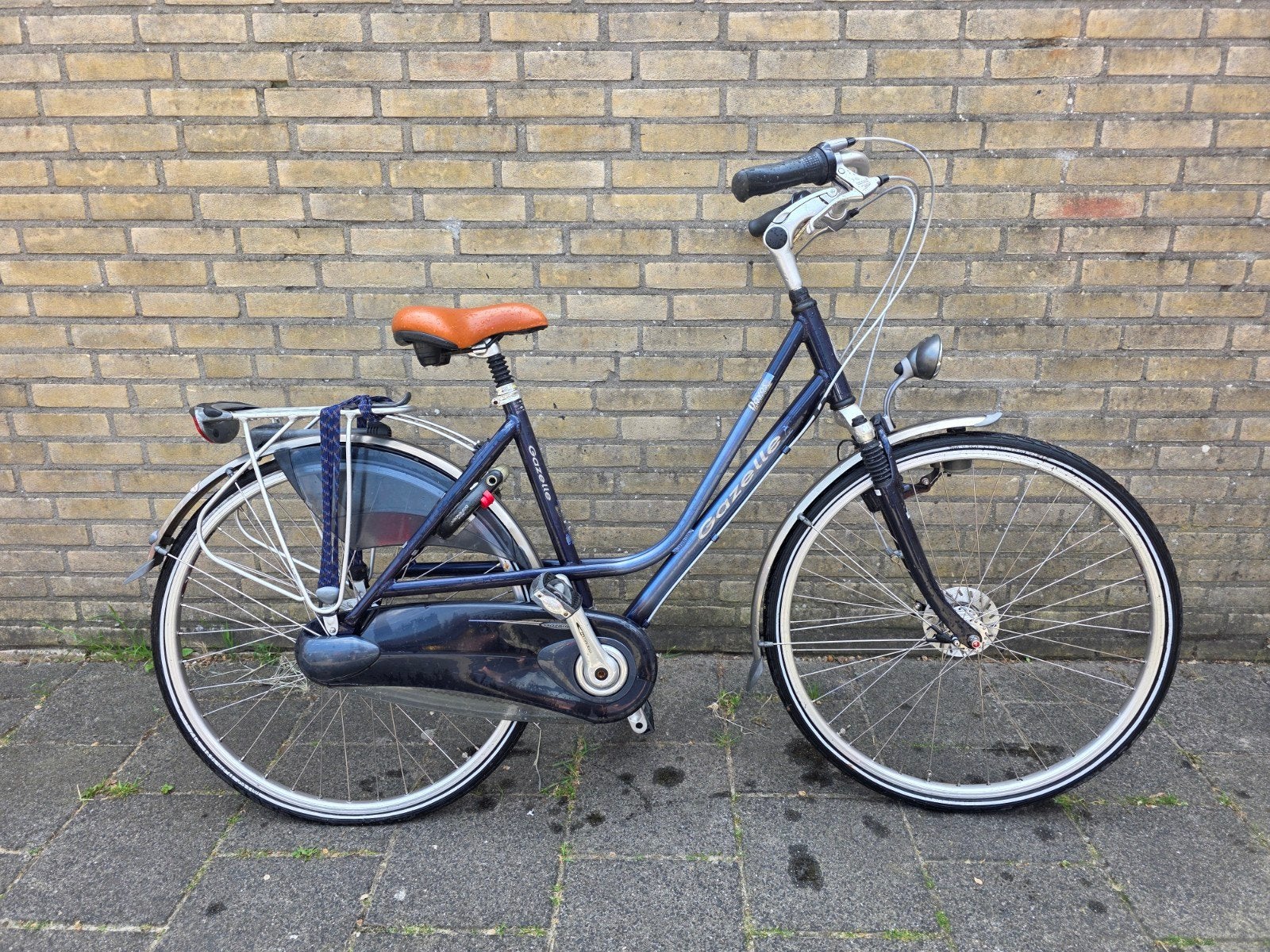 Gazelle Davos Damesfiets - Frame 49cm, Fietsen en Brommers, Fietsen | Dames | Damesfietsen, Ophalen, Gebruikt, Velgrem, 47 tot 50 cm