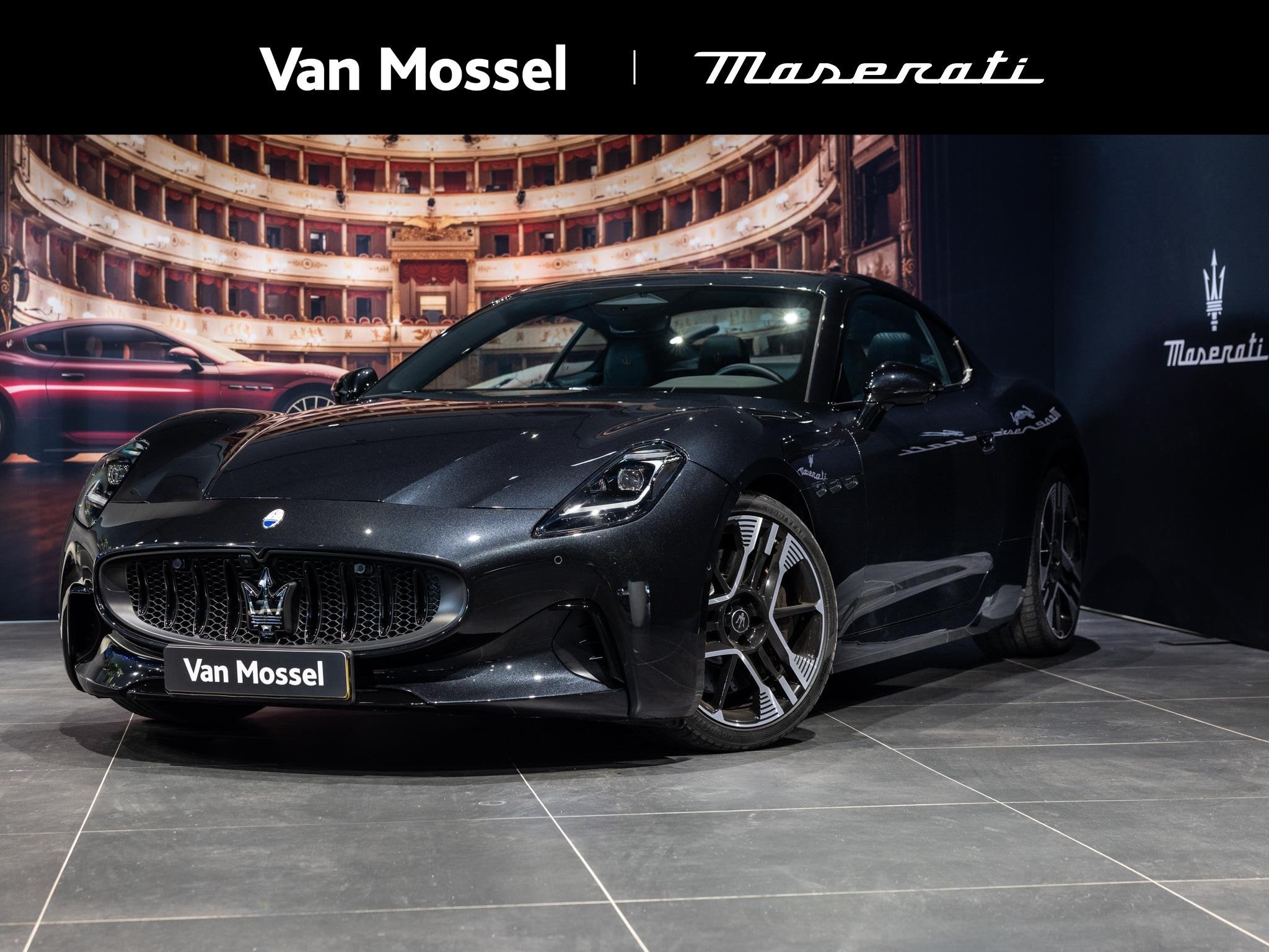 Maserati GranTurismo AWD Folgore 92.5 kWh | 760 PK | Stoel-, Auto's, Maserati, Automaat, Stof, Gebruikt, Zwart