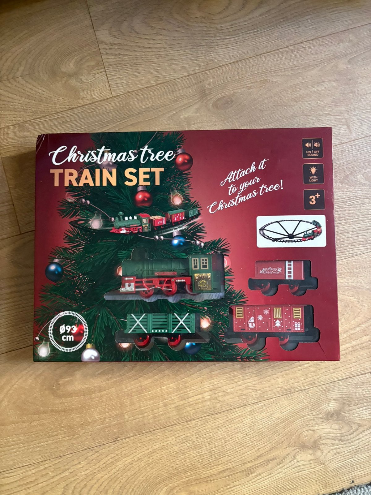 Christmas tree train set, Diversen, Kerst, Ophalen of Verzenden, Zo goed als nieuw
