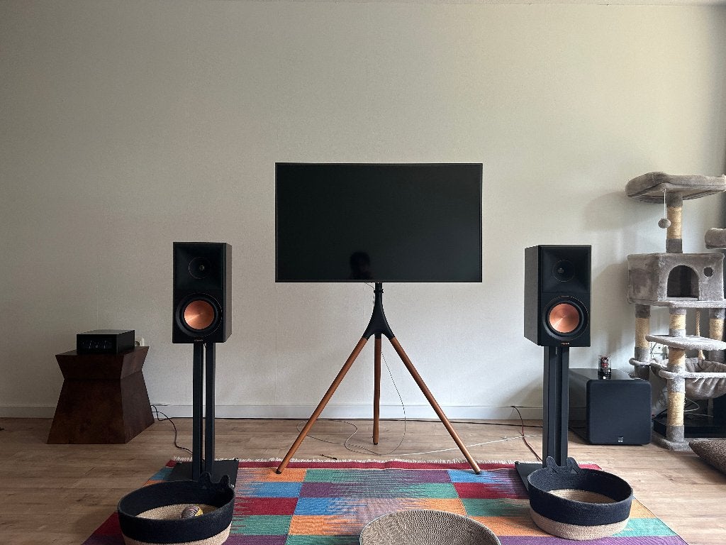 Klipsch RP-600M II boekenplankspeakers (set van 2), 120 tot 150 watt, Zo goed als nieuw, Boekenplank luidspreker, Ophalen