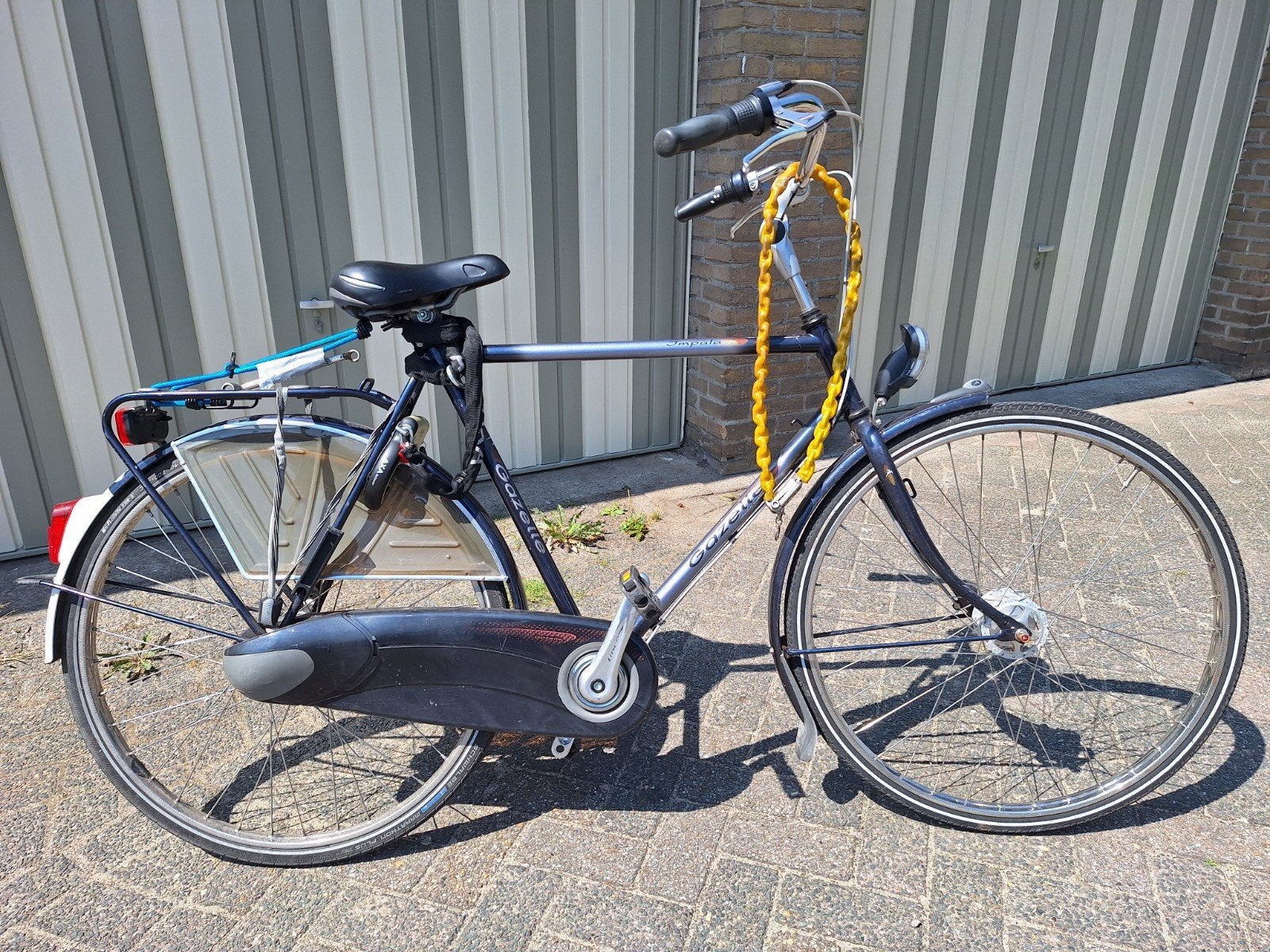 Gazelle Impala herenfiets - 7 versnellingen, Fietsen en Brommers, Ophalen, Gebruikt, Versnellingen, 56 cm of meer