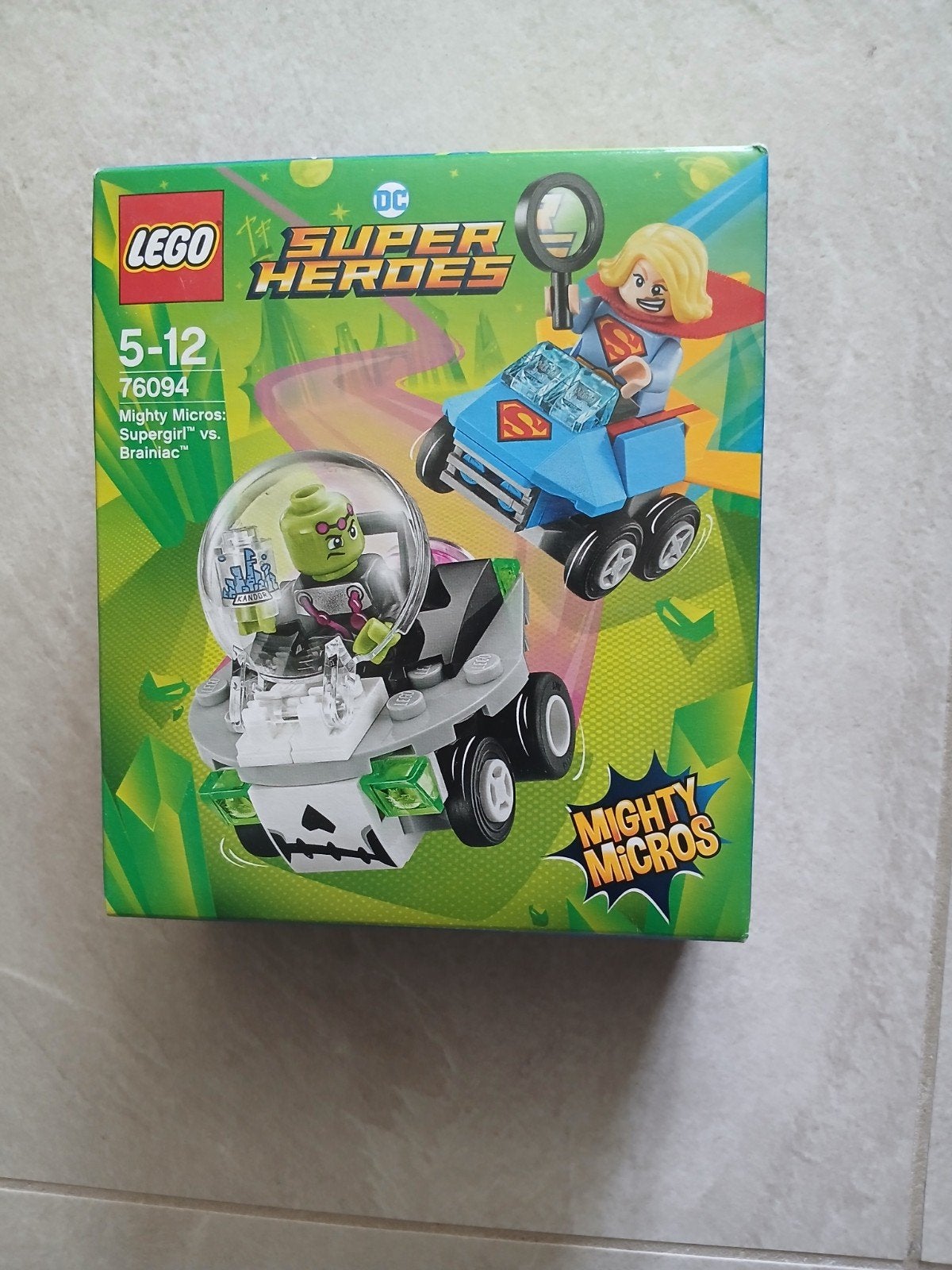 LEGO Super Heroes 76094 Mighty Micros: Supergirl vs Brainiac, Inclusief minifiguren, Overige thema's, Lego, Nieuw