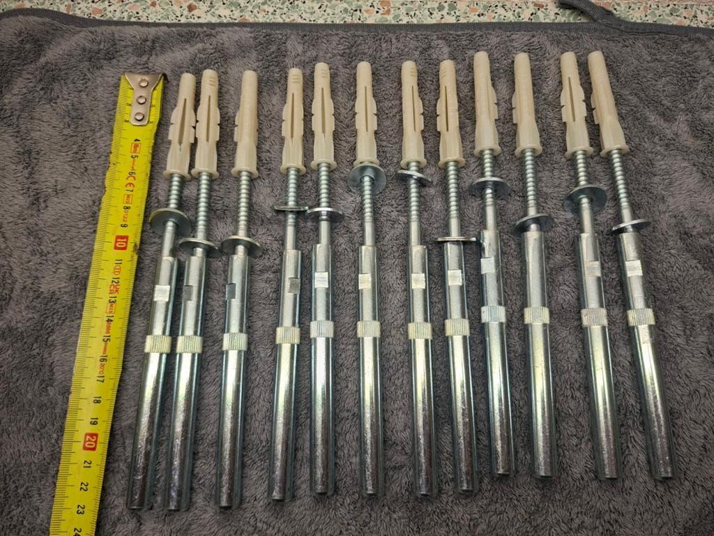 12x Blinde/Zwevende plankdrager - voor zware belasting, Ophalen of Verzenden, Nieuw, 100 tot 250 mm, Pluggen