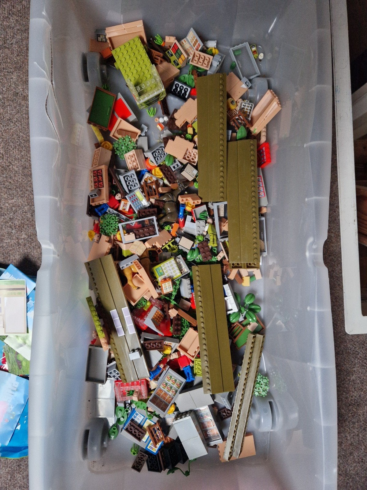 Plus Bricks Boerderij Winkel Bouwset, Ophalen of Verzenden, Gebruikt, Overige merken