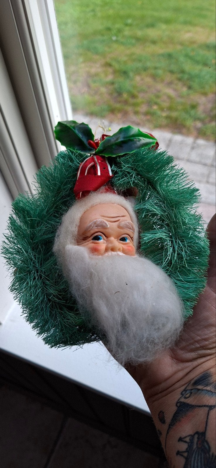 vintage kerst, zweedse kerst, kandelaar, kerstman, Diversen, Ophalen of Verzenden