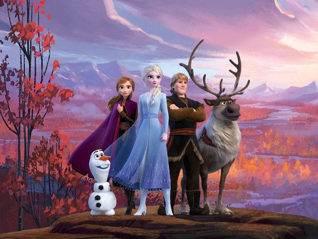 Disney Frozen behang fotobehang L 252 x 182 cm Muurdeco4kids, Verzenden, Nieuw