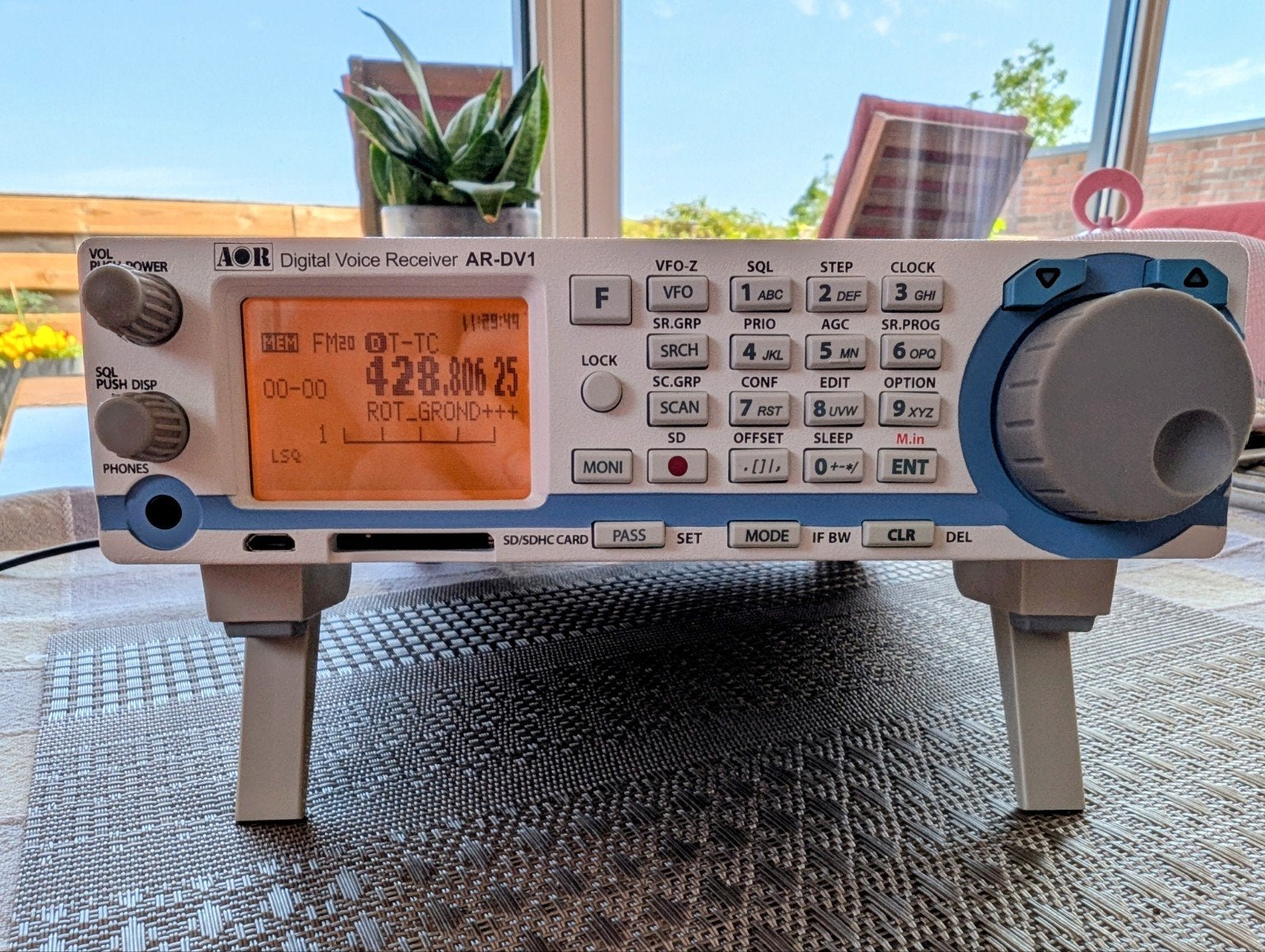 AOR AR-DV1 Digitale Spraakontvanger - Zo goed als nieuw, Ophalen of Verzenden, Zo goed als nieuw, 500 kanalen of meer, Draagbaar