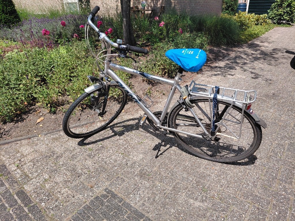 Herenfiets, Ophalen, Gebruikt, Velgrem, Versnellingen