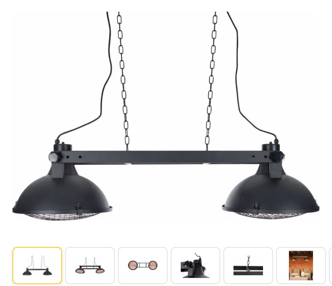 Sunred Heater Indus II Hanging 3000 Terrasverwarmer, Ophalen, Nieuw, Elektrisch, Plafond