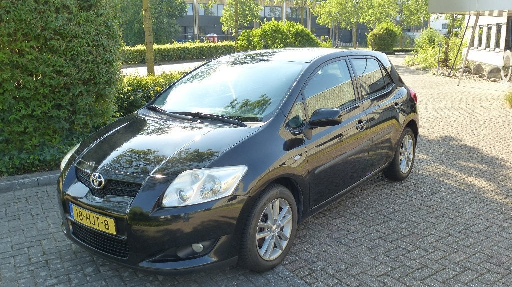 Toyota Auris 1.6 Vvt-i 5DR Dynamic 2008 Zwart, Auto's, Toyota, Particulier, Auris, ABS, Airbags, Airconditioning, Automatische klimaatregeling
