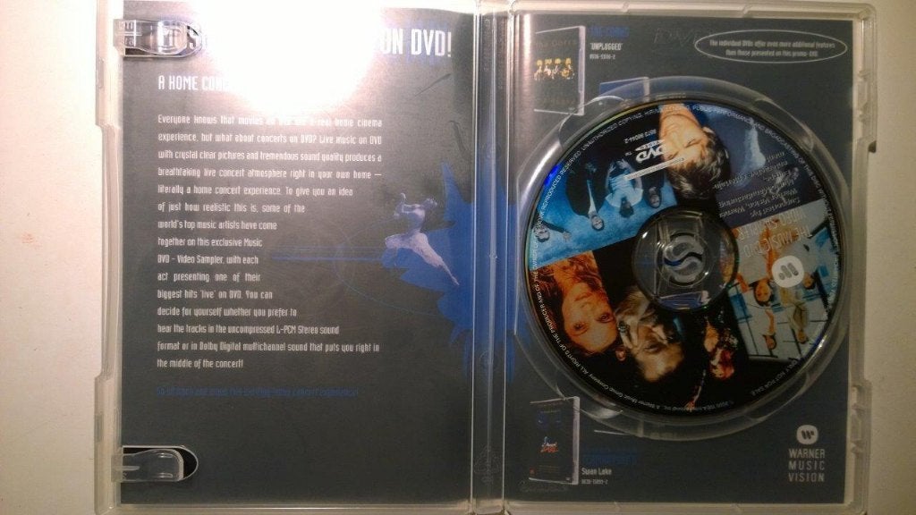 Music DVD Video Sampler (DVD), Alle leeftijden, Ophalen of Verzenden, Zo goed als nieuw, Muziekvideo's