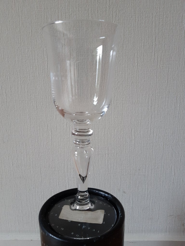 wijnglas met insciptie, Antiek en Kunst, Ophalen