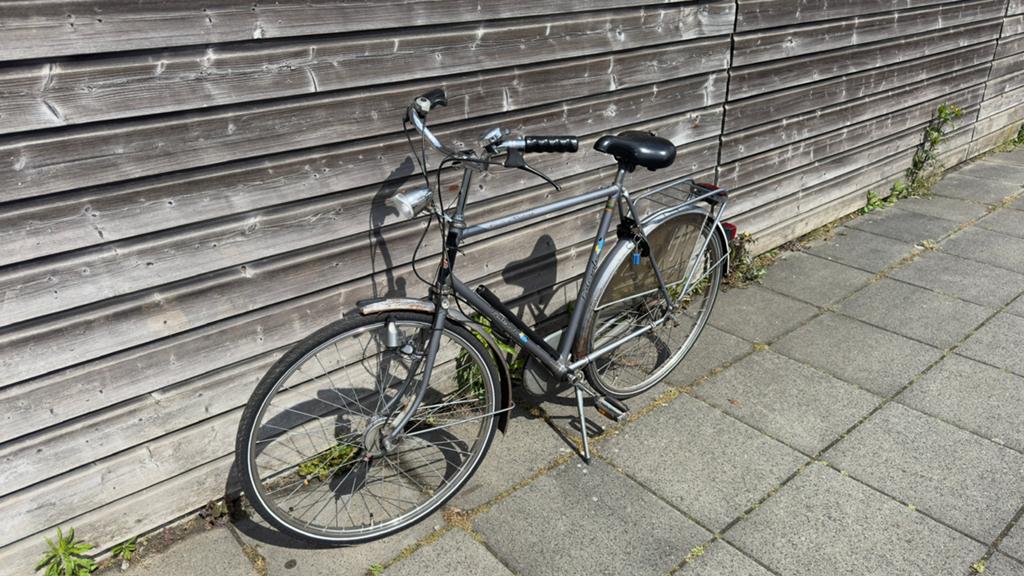 Raleigh herenfiets - 3 versnellingen, Fietsen en Brommers, Fietsen | Heren | Herenfietsen, Ophalen, Gebruikt, Overige merken, Versnellingen