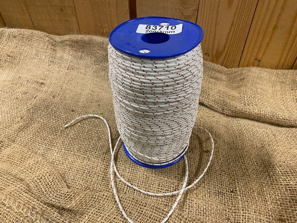 TOUW POLYESTER 3mm haspels a 200mtr. met kern !, Ophalen, Nieuw