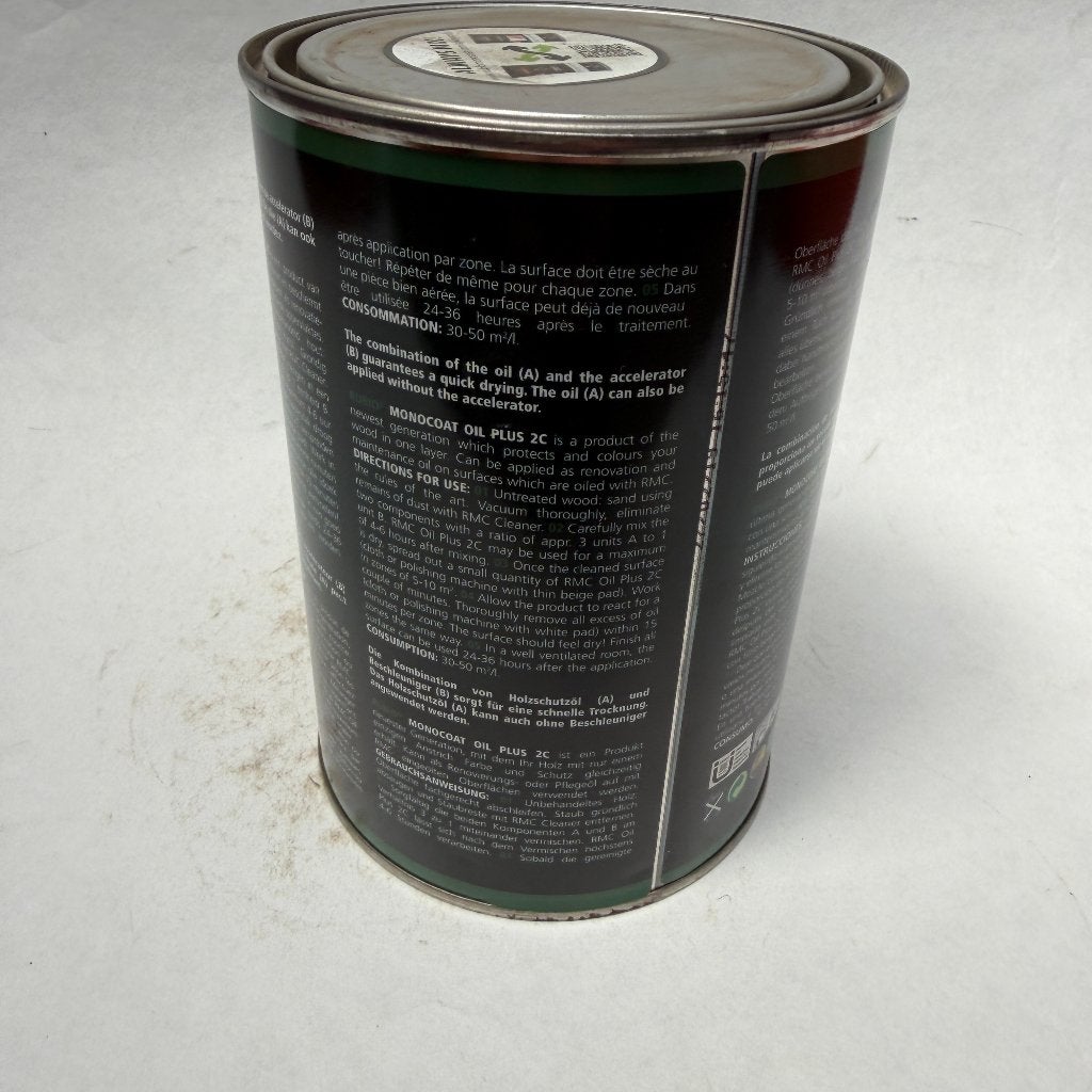 Rubio Monocoat Oil Hout Olie Lak DC Smoke 1L, Nieuw, Ophalen of Verzenden, Lak, Minder dan 5 liter