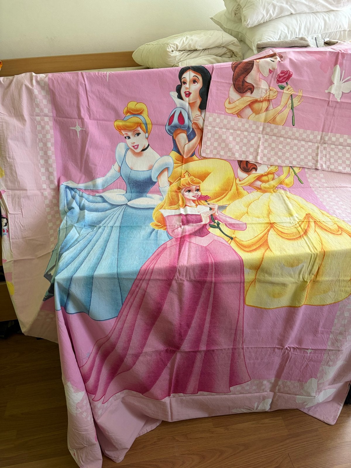 Disney Prinsessen Dekbedovertrek - Roze, Ophalen, Gebruikt, Overige merken, Meisje