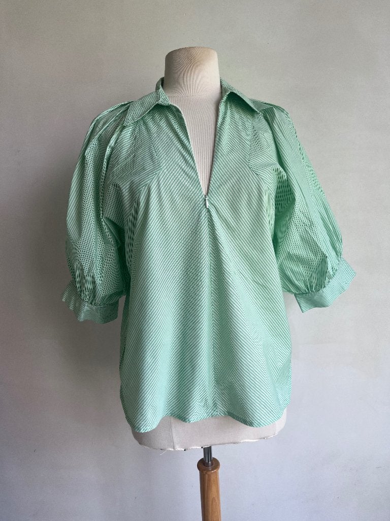 shoeby blouse groen maat L, Verzenden, Maat 42/44 (L), Zo goed als nieuw, Shoeby