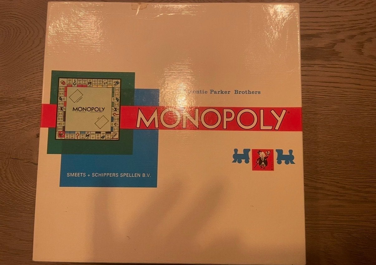 Monopoly Bordspel - Vintage Editie, Drie of vier spelers, Ophalen of Verzenden, Zo goed als nieuw