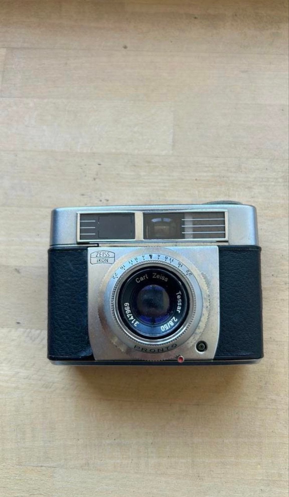 Zeiss Ikon Contessa, Audio, Tv en Foto, Fotocamera's Analoog, Ophalen of Verzenden, Niet werkend, Compact, Overige Merken