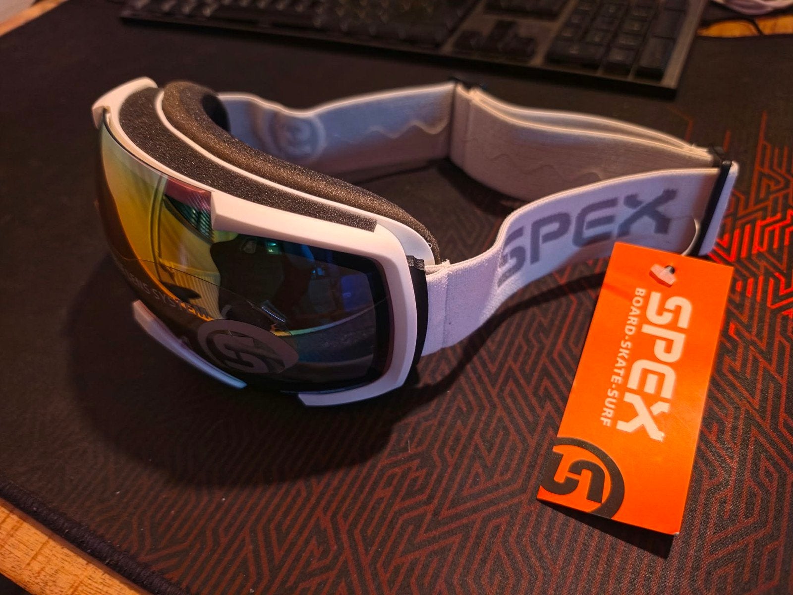 Nieuwe Spex skibril met dubbele lens systeem, Sport en Fitness, Overige merken, Verzenden, Overige typen, Nieuw