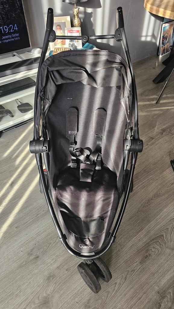Quinny Zapp Flex buggy - Zwart, Ophalen, Gebruikt, Quinny, Verstelbare rugleuning
