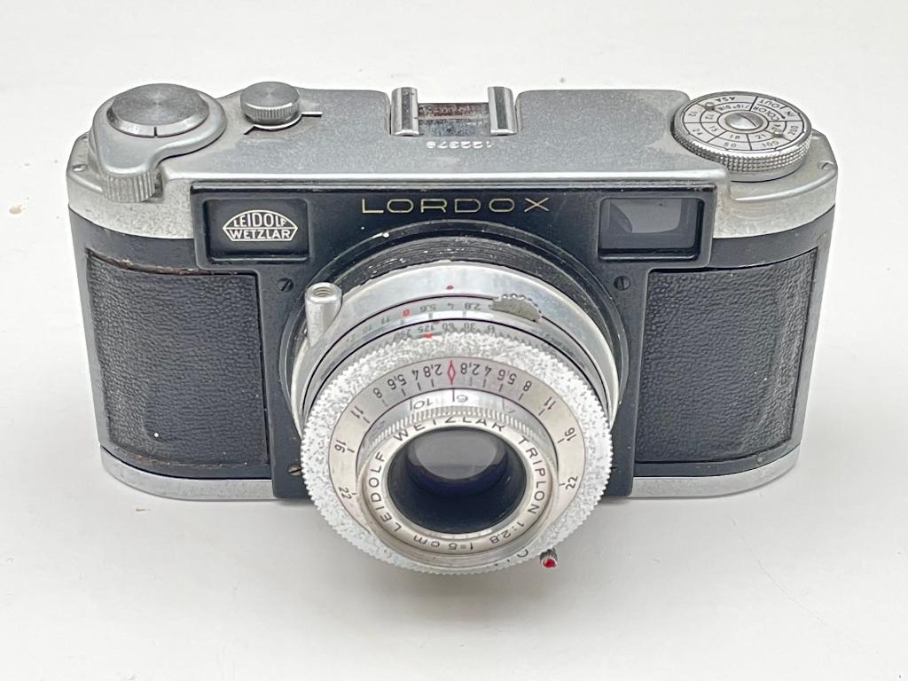 *Leidolf Wetzlar Lordox (122379) met Triplon 5cm f2.8, Audio, Tv en Foto, Fotocamera's Analoog, Ophalen of Verzenden, Compact