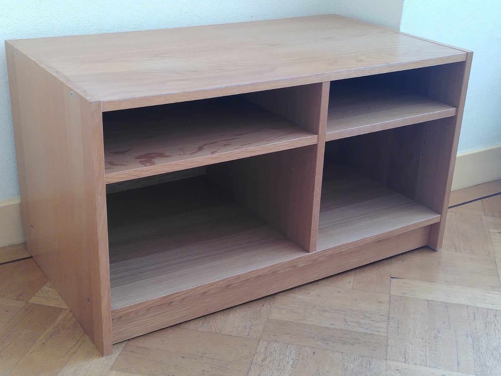 Billy tv-meubel eiken, Ophalen, Gebruikt, Eikenhout, 50 tot 100 cm