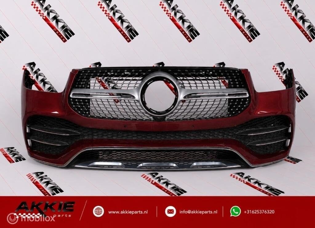 Mercedes GLE bumper voor Amg-Line W167 C167, Gebruikt, Voor, Ophalen of Verzenden