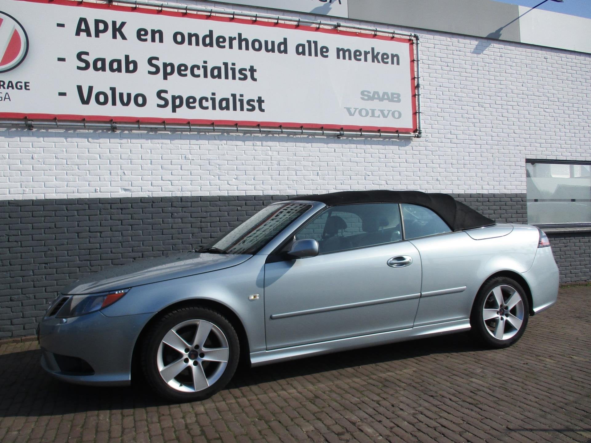 Saab 9-3 Cabrio 2.0 T Griffin Aero Exklusiv, Auto's, Saab, 730 kg, Gebruikt, Zwart, 4 cilinders