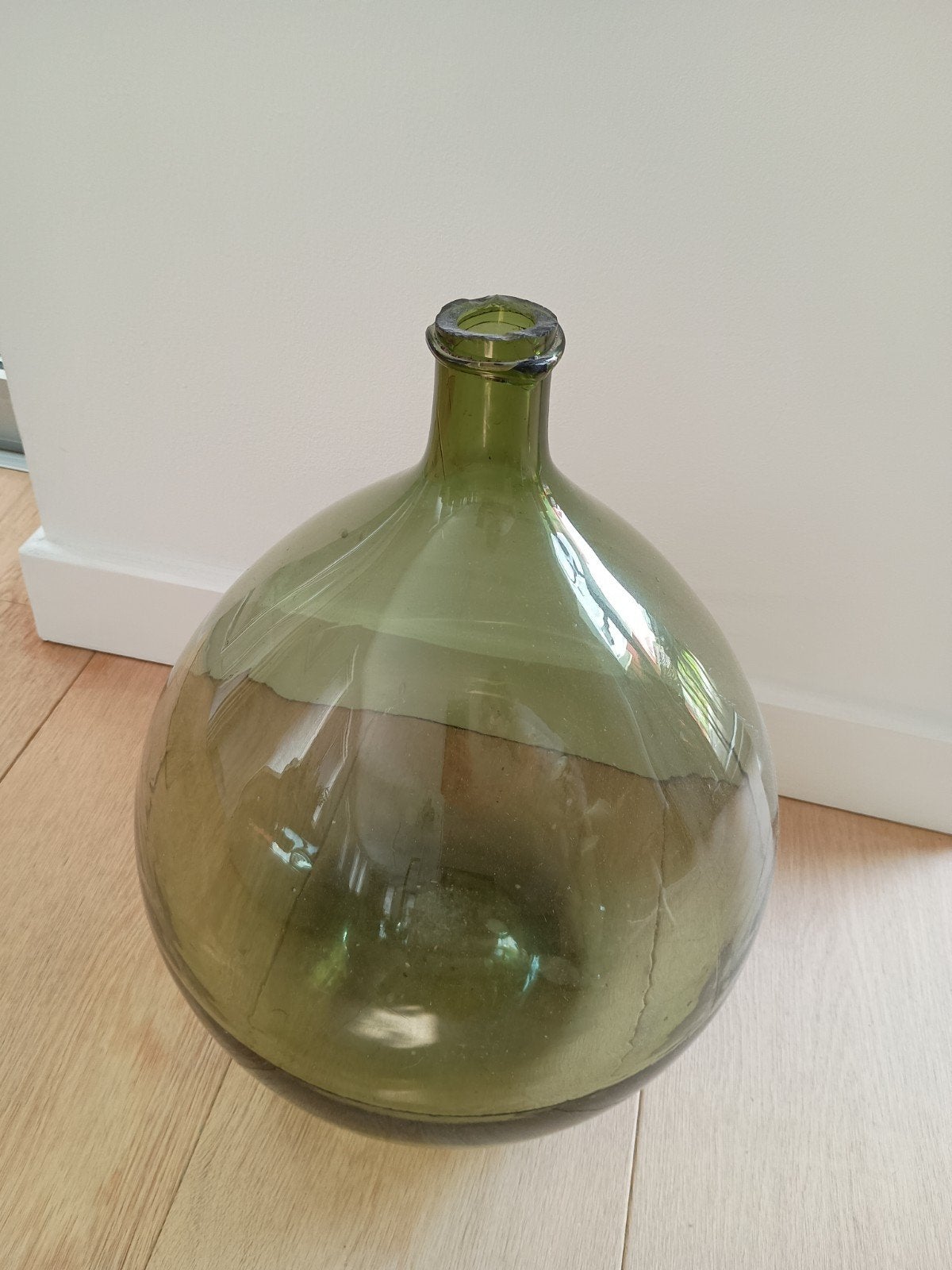 Brocante Franse gistfles/wijnfles, Antiek en Kunst, Curiosa en Brocante, Ophalen