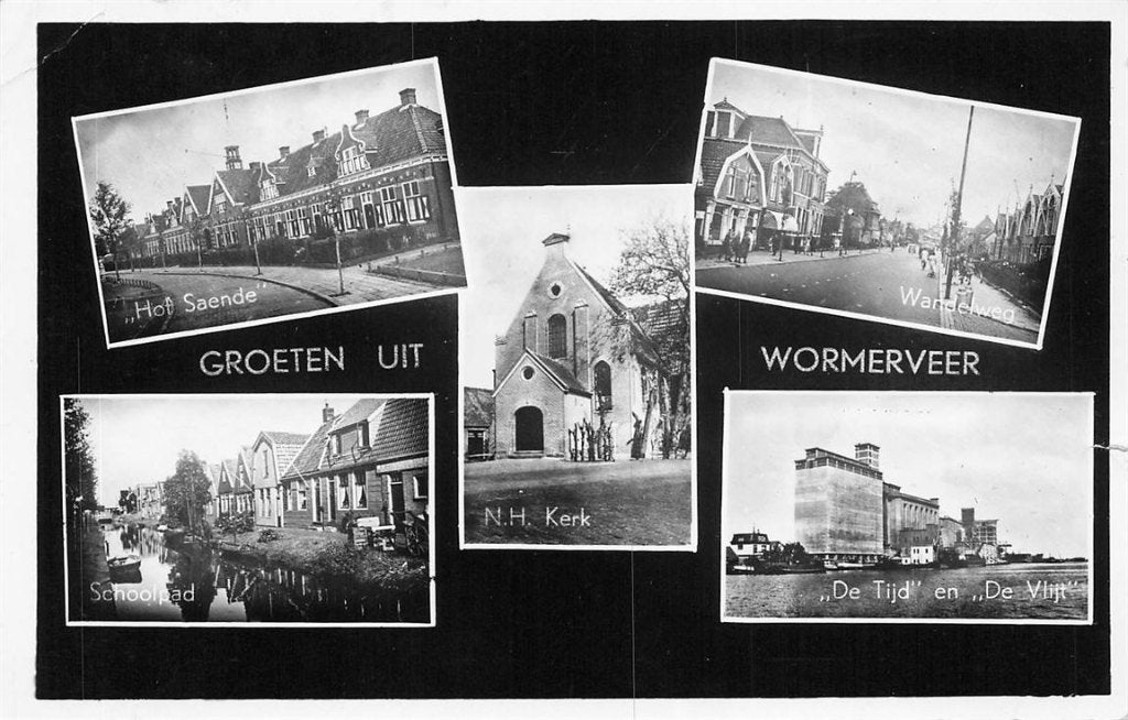703-499-025 Wormerveer, Ophalen of Verzenden, Voor 1920, Noord-Holland