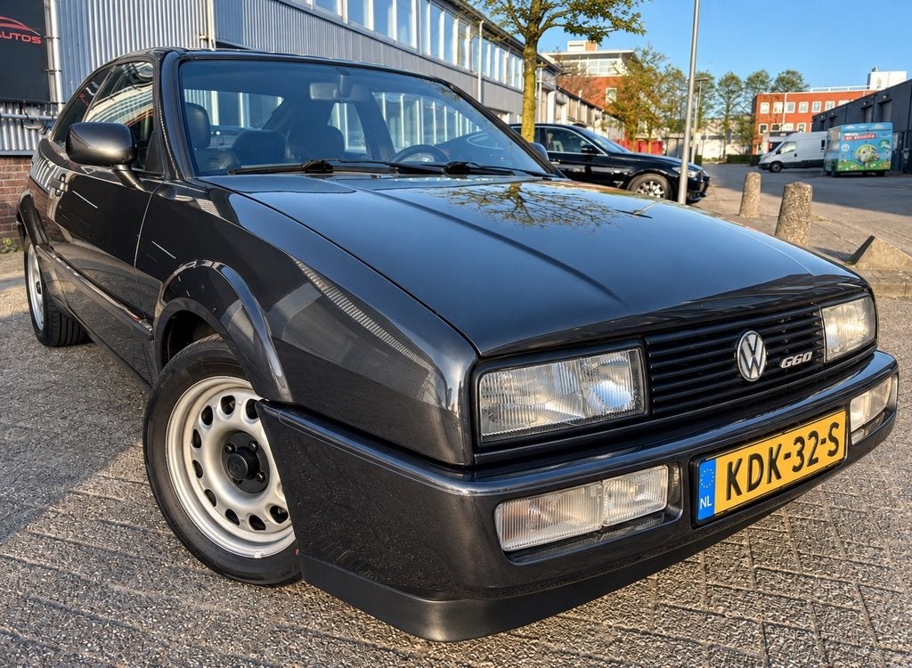 Volkswagen CORRADO 1.8 G60 LEDER 200 PLUS PK ! SPORT UITLAAT, Voorwielaandrijving, 4 cilinders, 4 stoelen, Leder